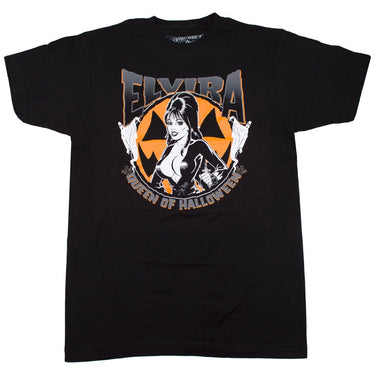 Elvira Pumpkin Queen Of Halloween Mens T-Shirt - Kreepsville